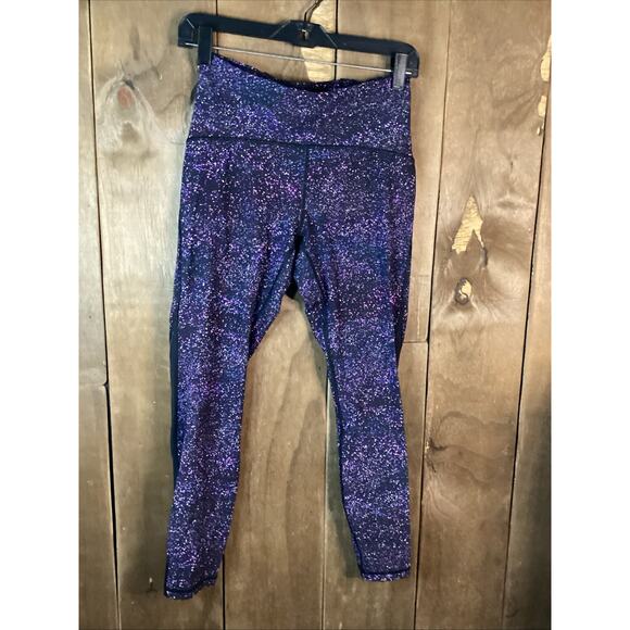 Lululemon Crystalline Purple Wunder Under Jeggings Size 8 - Picture 2 of 5